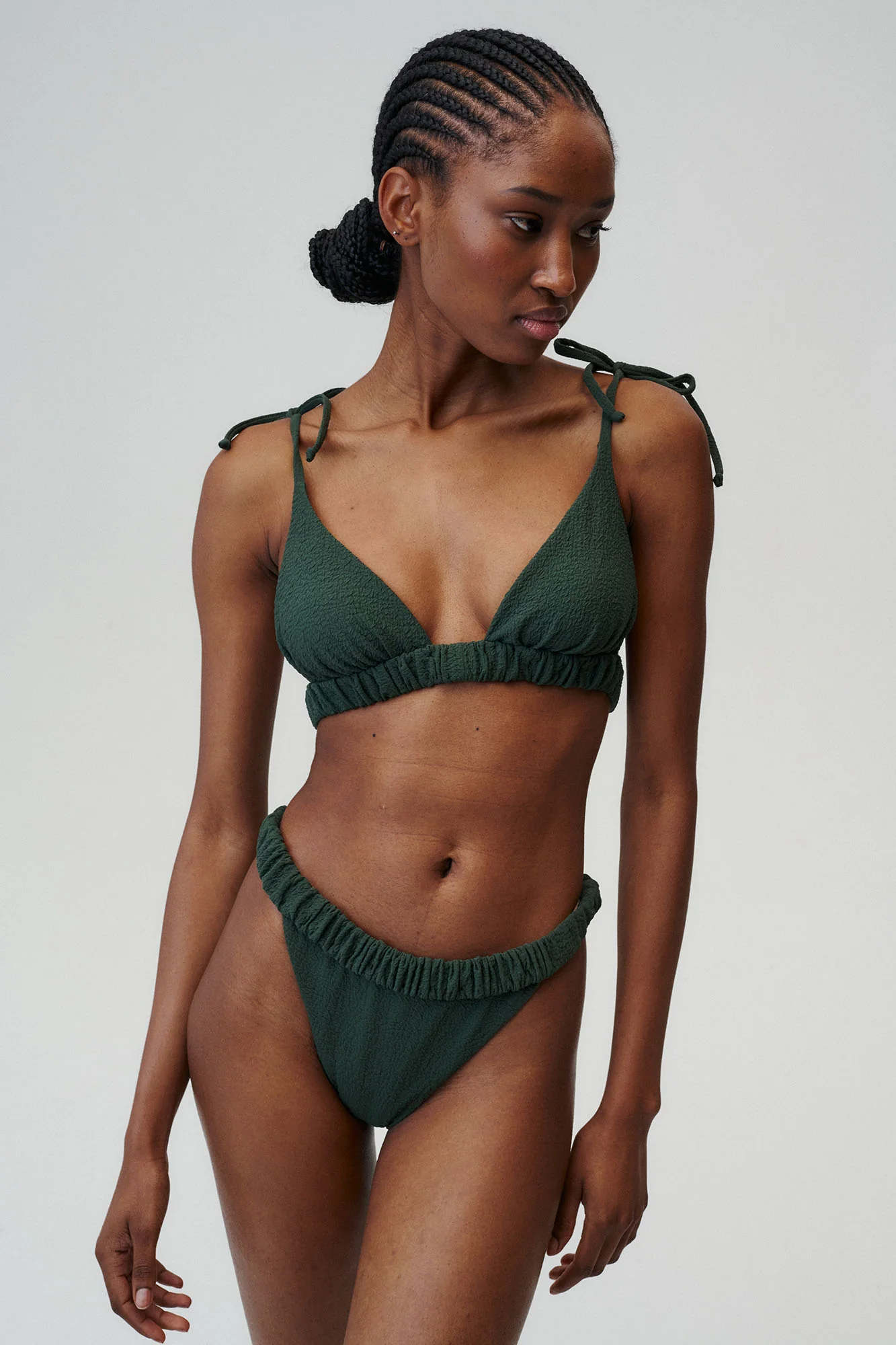 Before Sunrise Bikini Top Green - Image 5