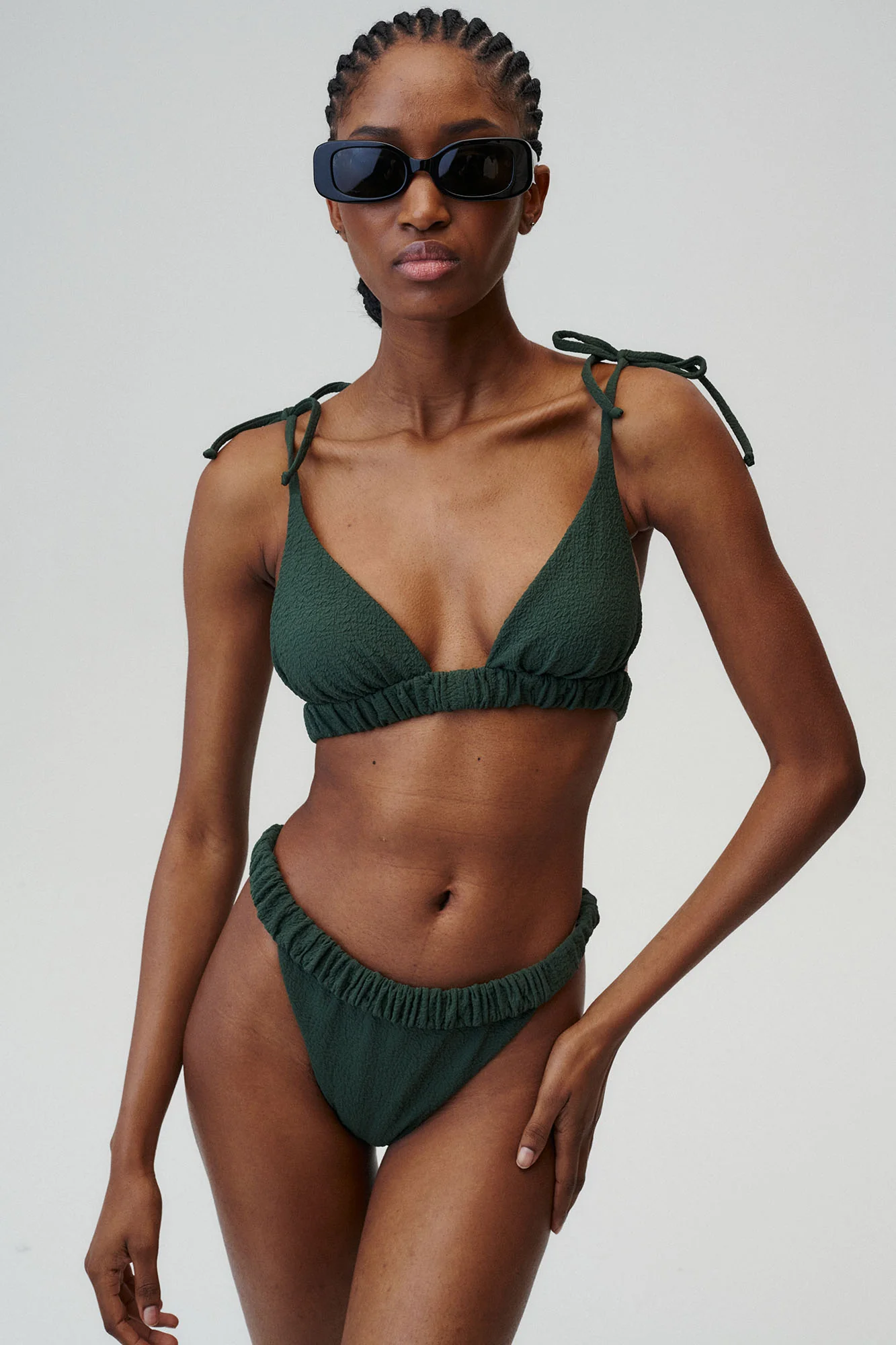 Before Sunrise Bikini Top Green - Image 8