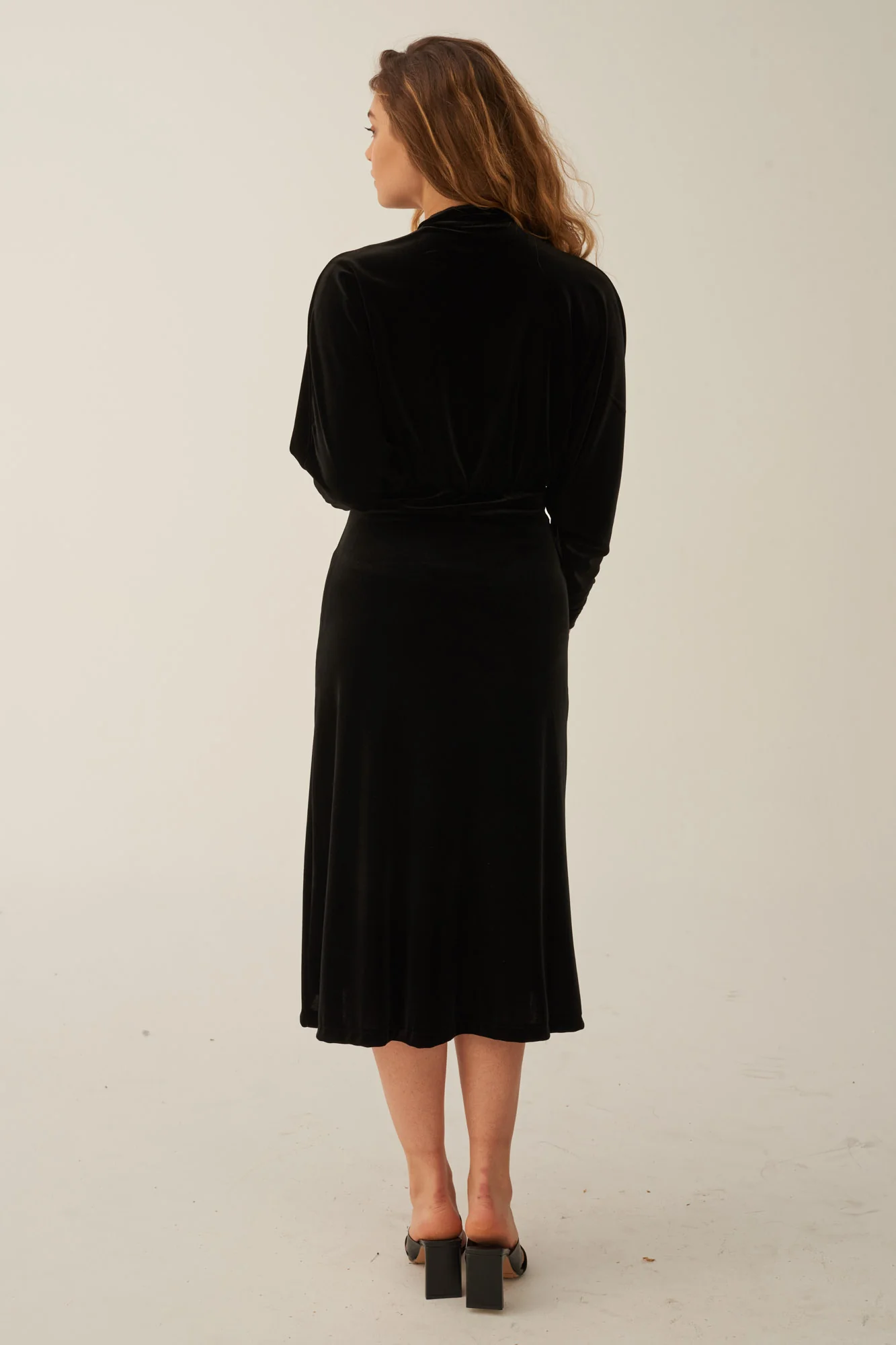 Date Night Midi Dress Black - Image 6