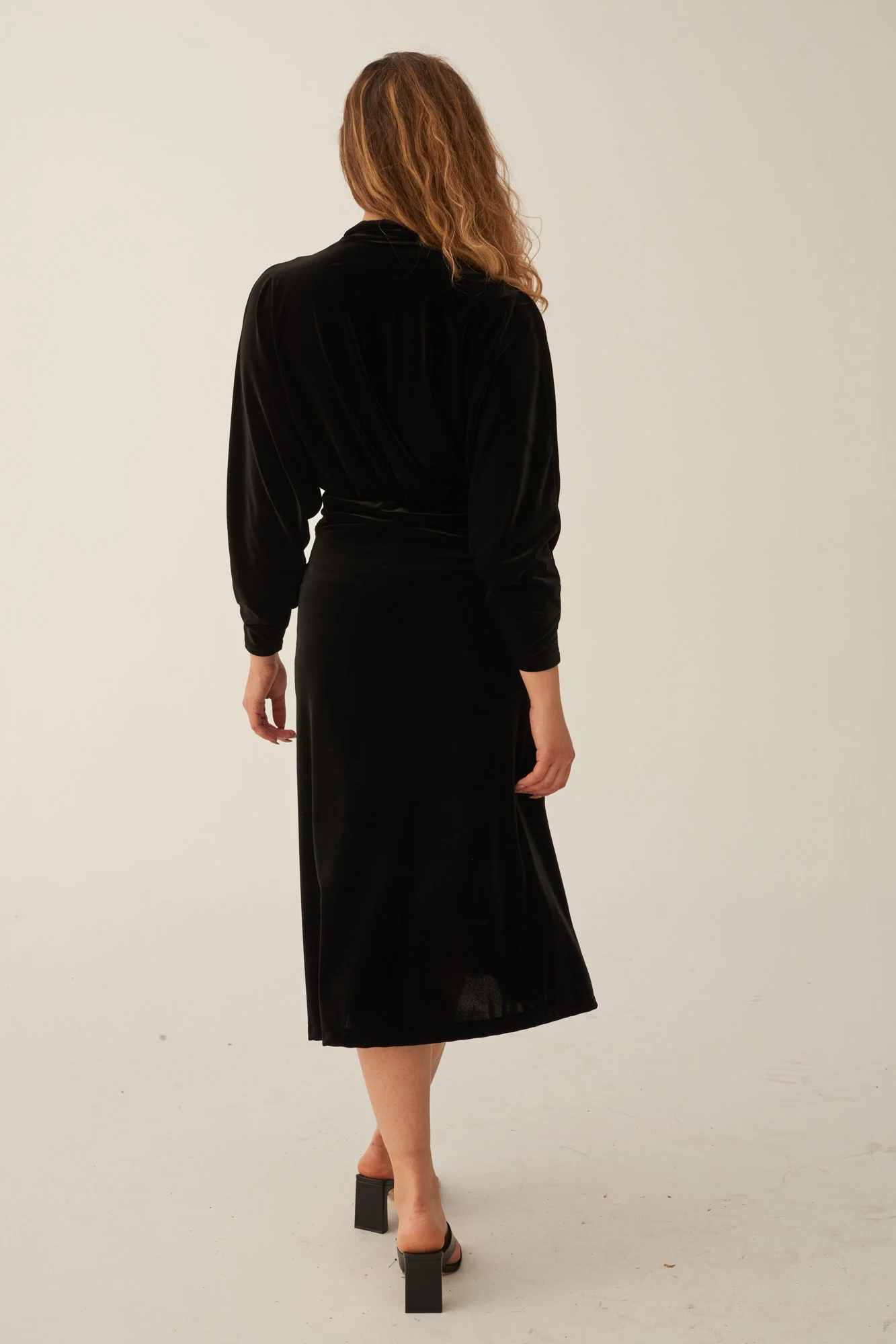 Date Night Midi Dress Black - Image 7