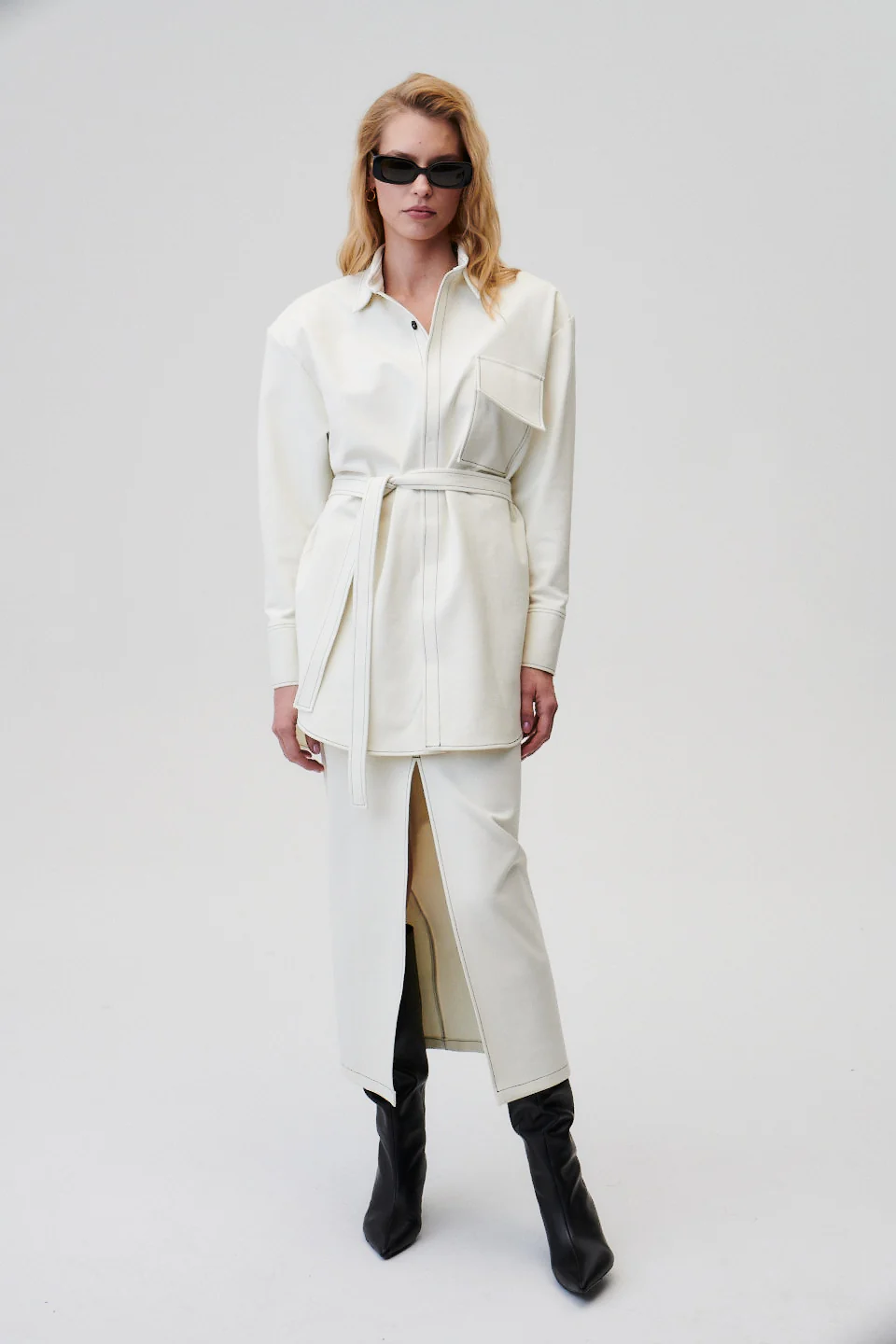 Hailey Shirt Cream - Image 5