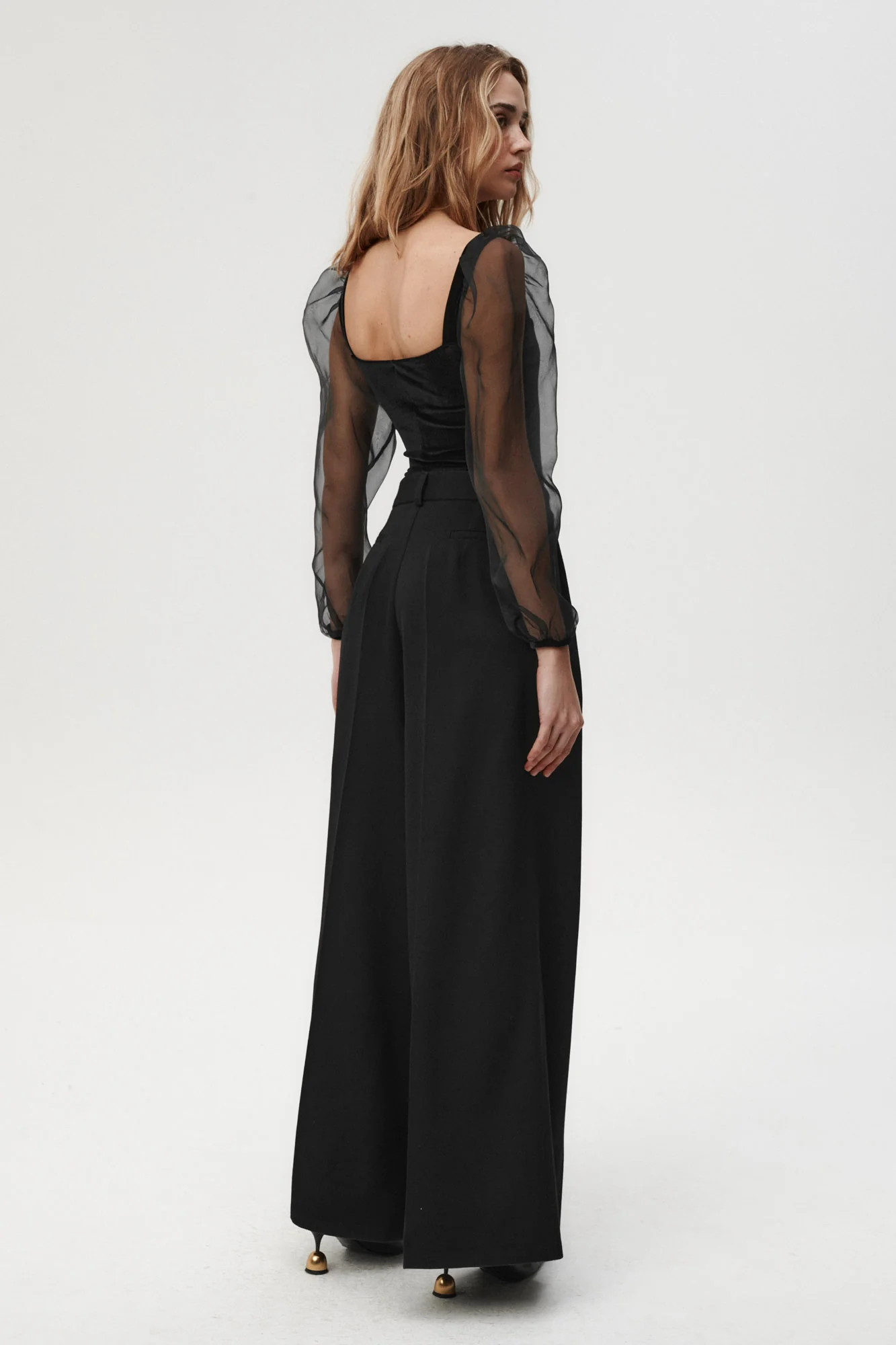 Hazy Line Bodysuit Black - Image 8