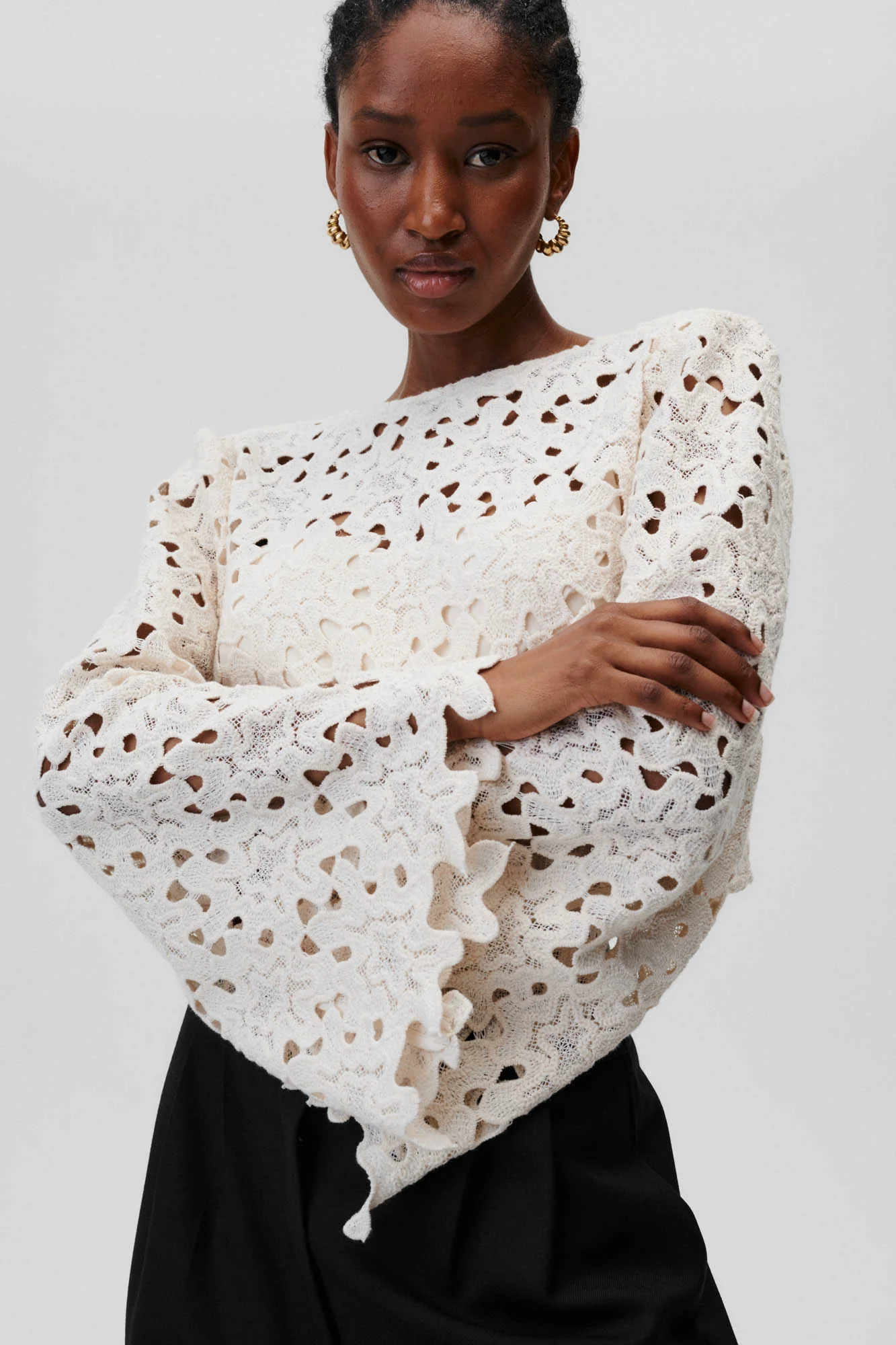 Iris Shirt Cream - Image 3