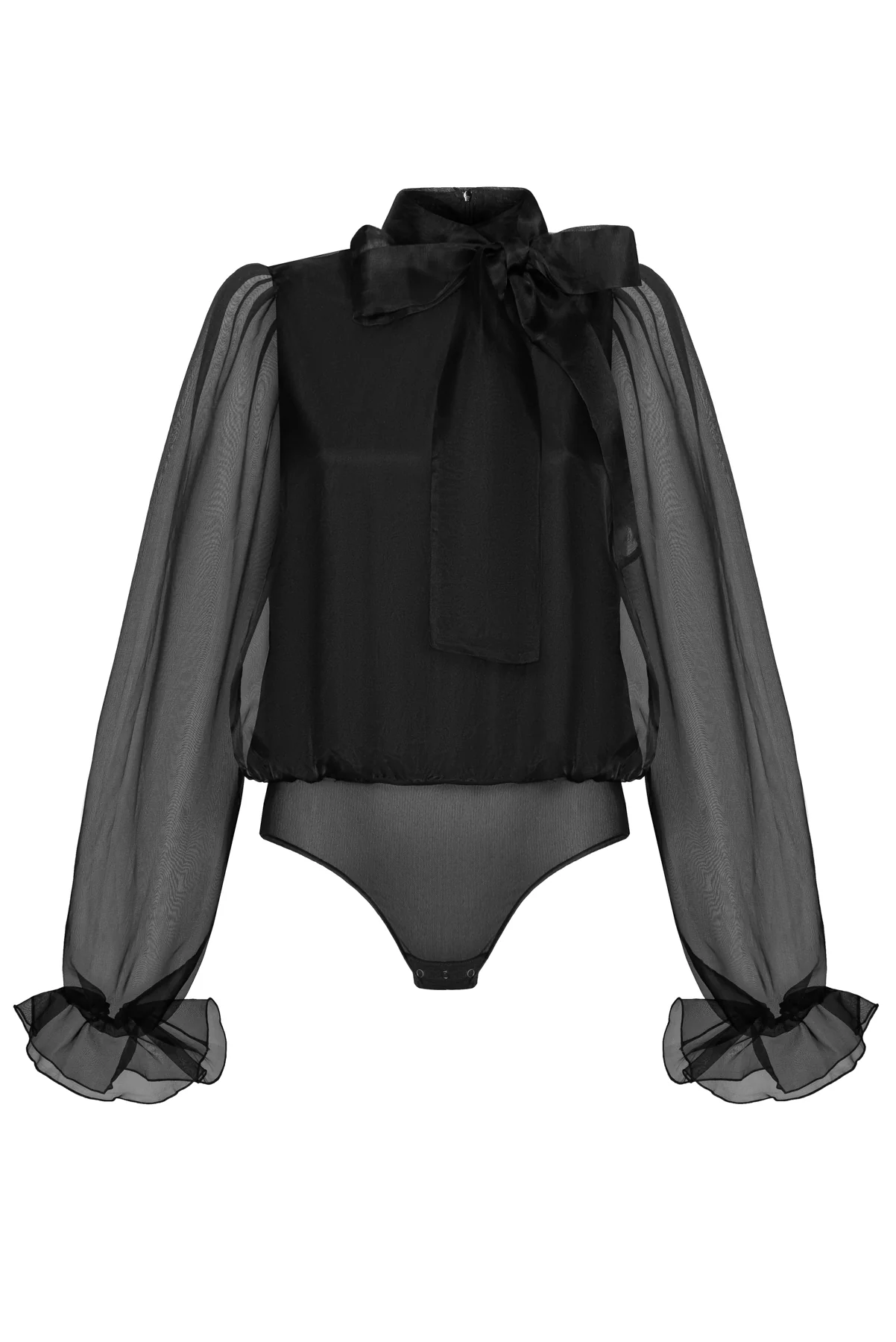Pure Elegance Bodysuit Black - Image 7