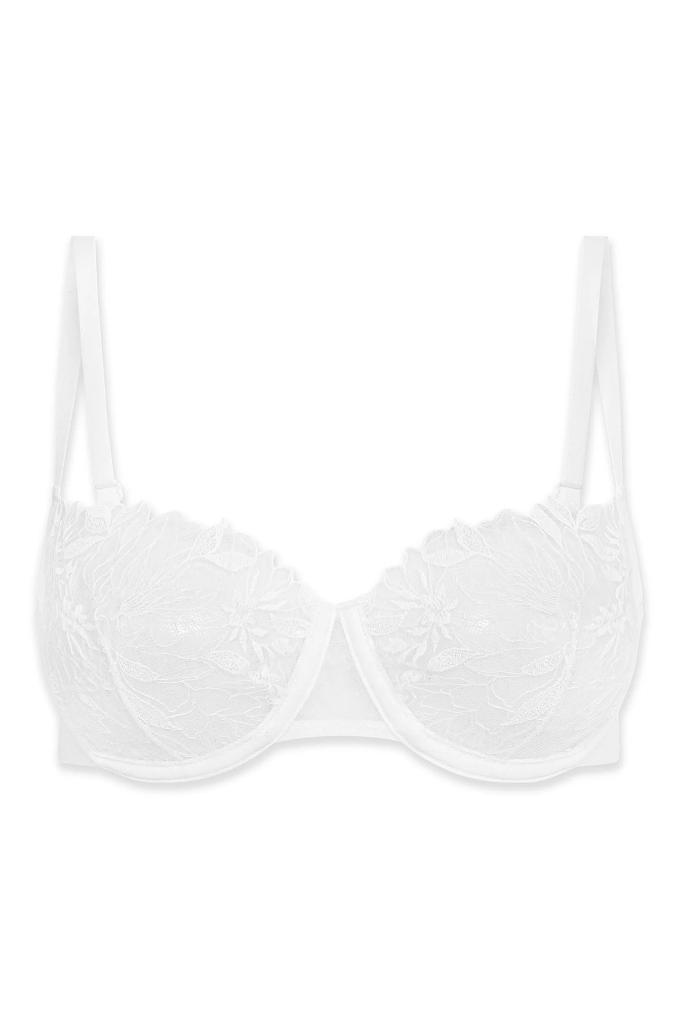 Wildflower Bra Rose White - Image 7